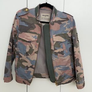 Zadig & Voltaire camo jacket